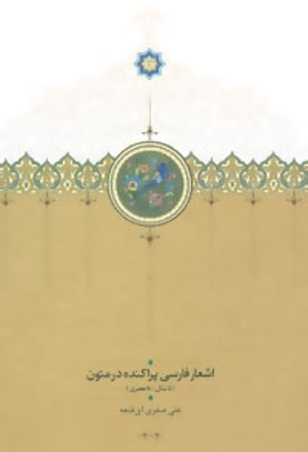 تصویر از اشعار فارسی پراکنده در متون ( 2 جلدی)